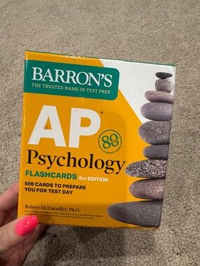Barron's AP Psychology Flashcards